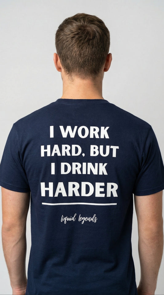 I drink hard | T-Shirt